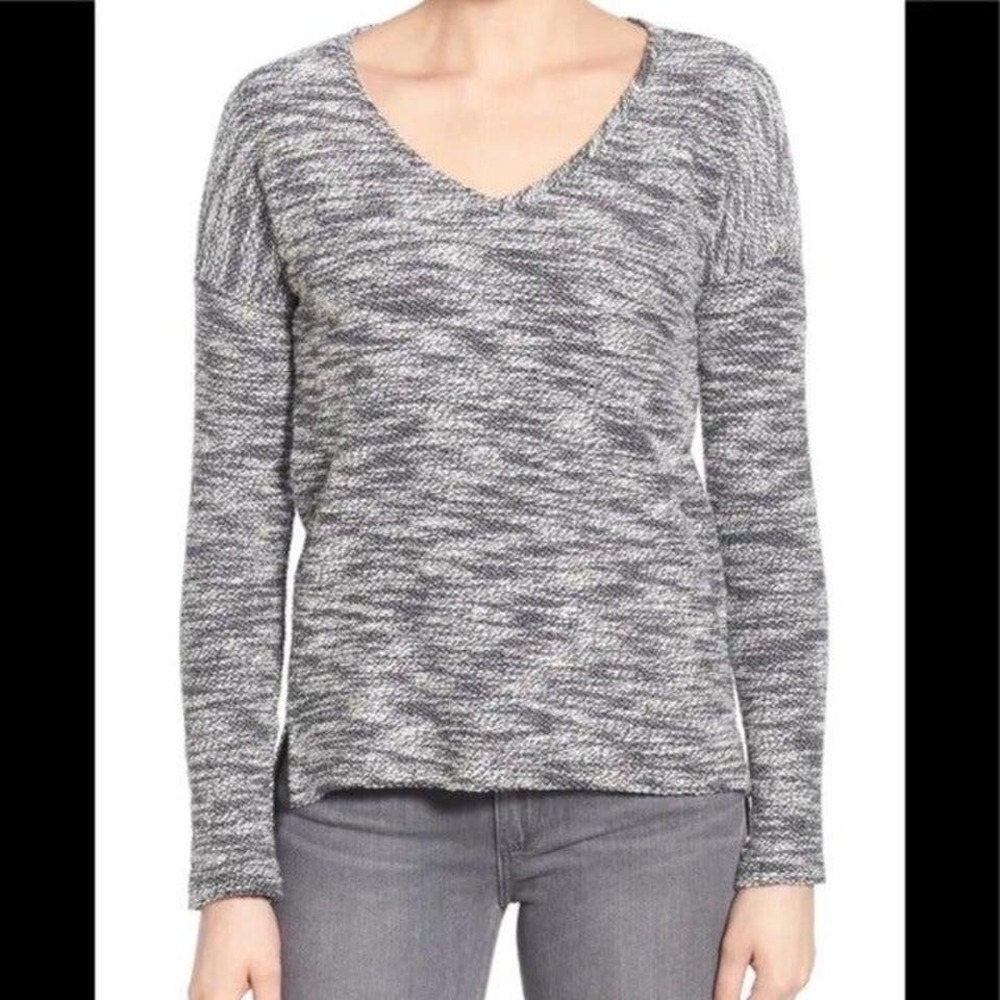 PAIGE Martine Slub Knit Sweater SM